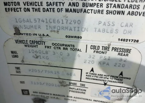 1982 Cadillac Eldorado из США, поврежденный, VIN 1G6AL5741CE617290